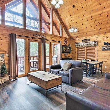 Gatlinburg Mountain Cabin With Grill And Pool Table! Bagian luar foto