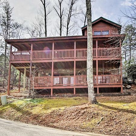 Gatlinburg Mountain Cabin With Grill And Pool Table! Bagian luar foto