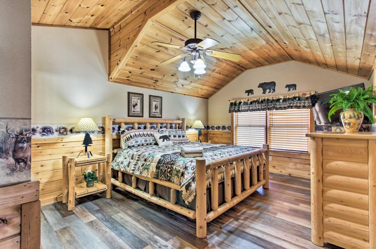 Gatlinburg Mountain Cabin With Grill And Pool Table! Bagian luar foto